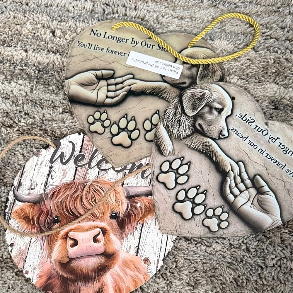 Heart-Shaped Animal Decor